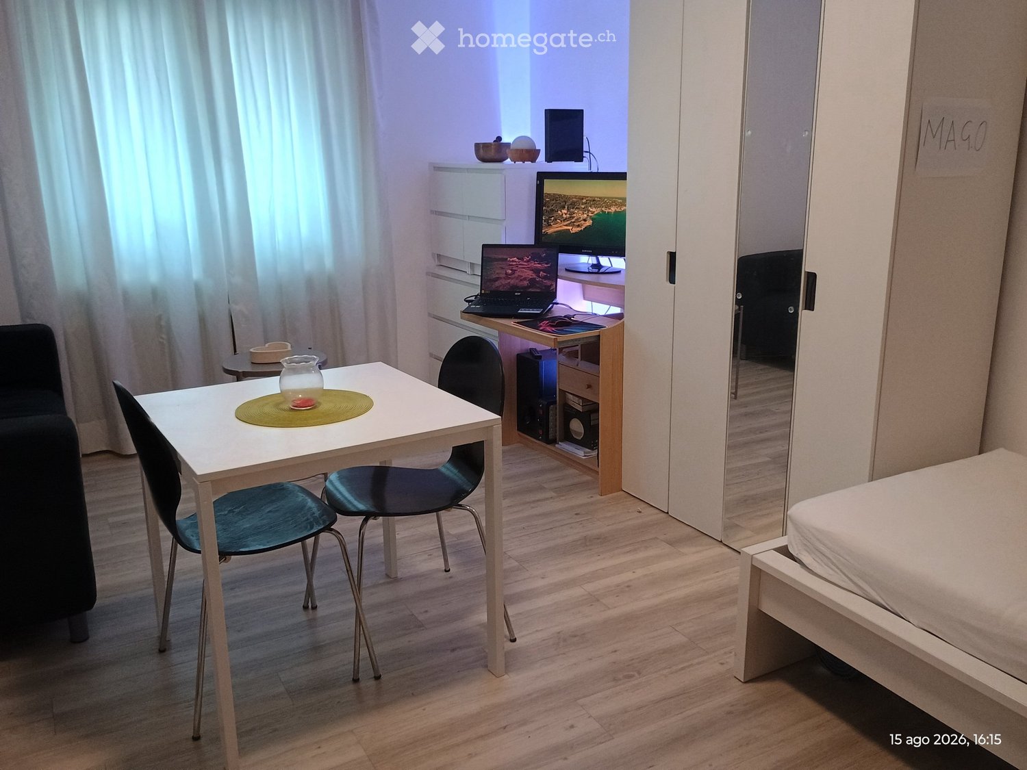 1 room apartment, photo 2 of 5