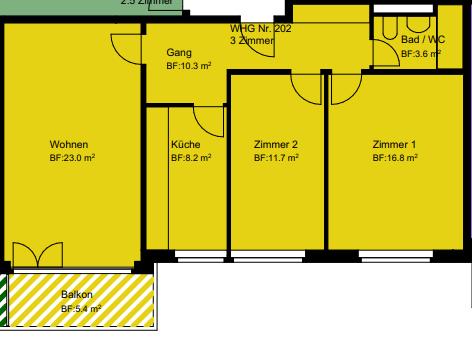3 rooms apartment (7)