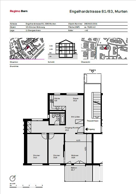 3 ½ rooms apartment, photo 10 of 10