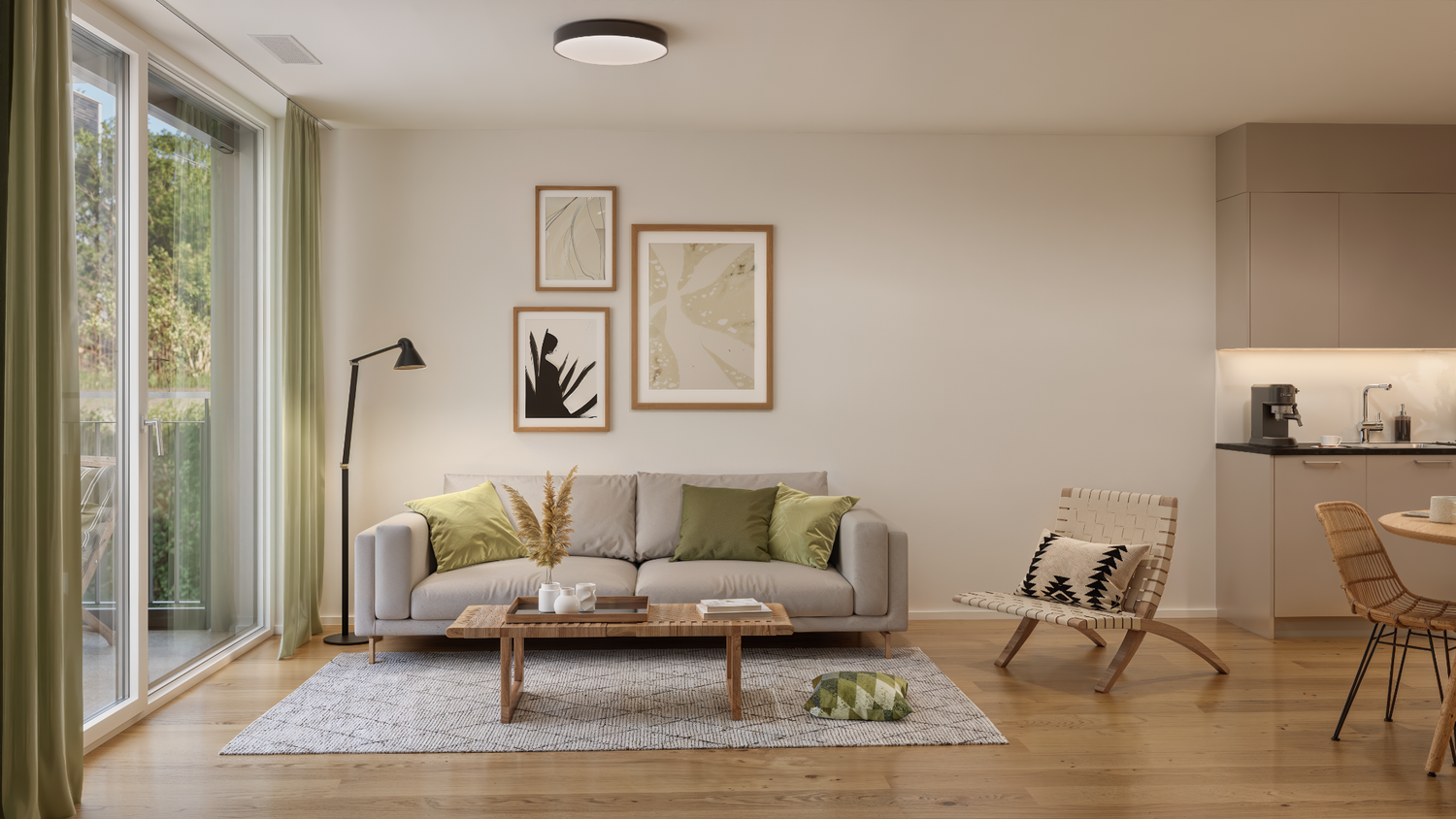 3 ½ rooms apartment