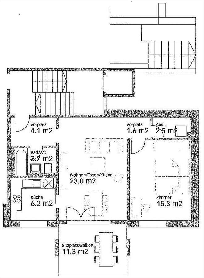 2 rooms apartment