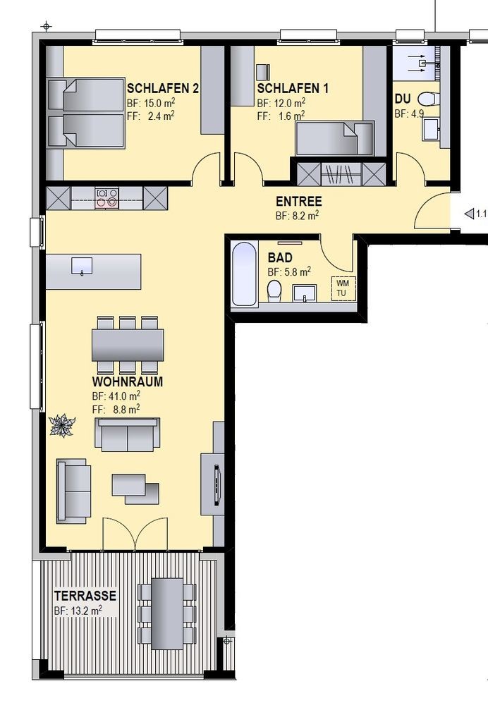 3 ½ rooms apartment, photo 9 of 9