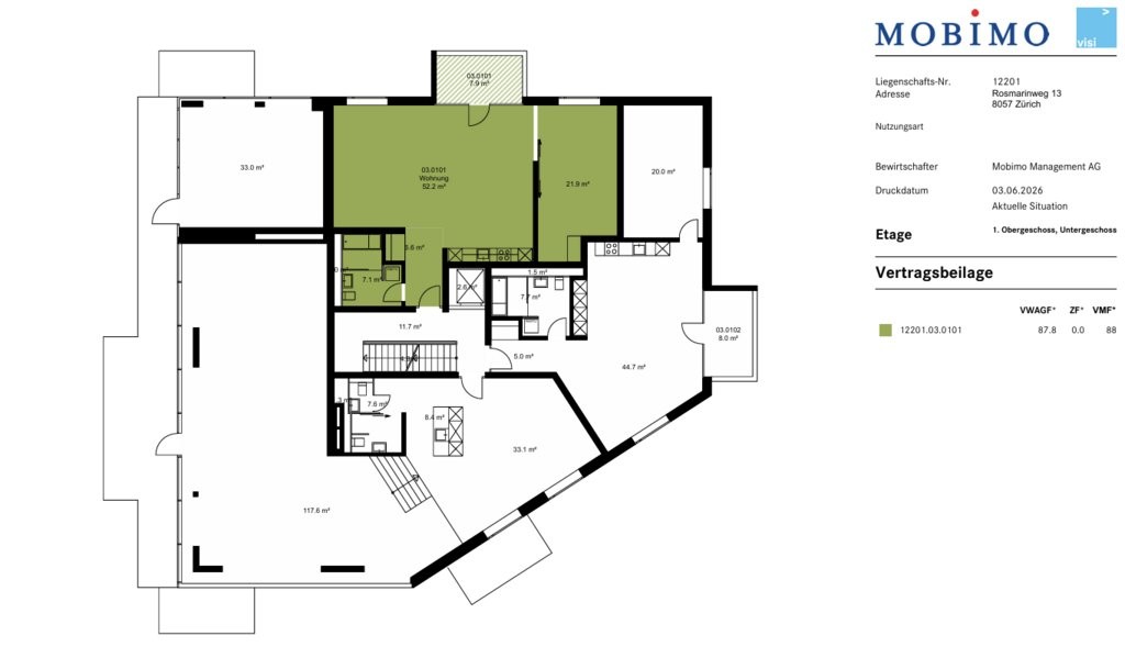 2 ½ rooms apartment, photo 5 of 5
