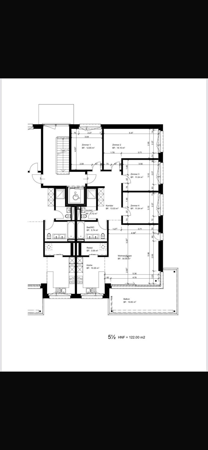 5 ½ rooms apartment