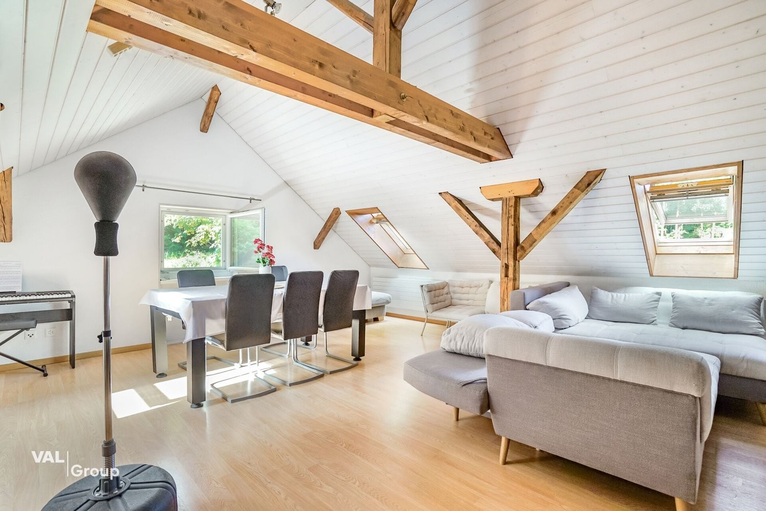 2 ½ rooms roof flat