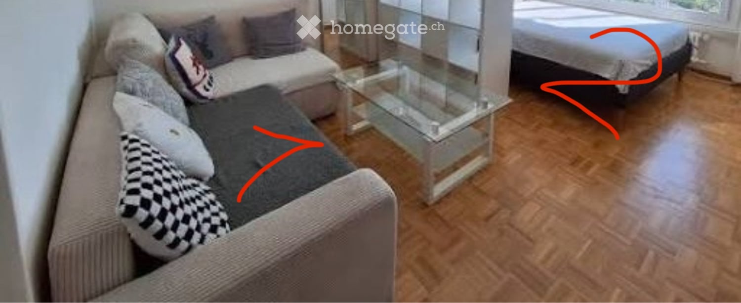 1 room single room, photo 1 of 2