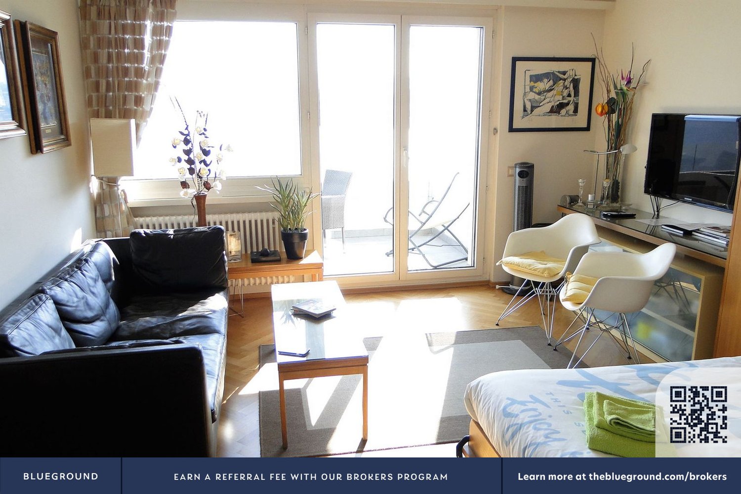 2 pièces appartement meublé