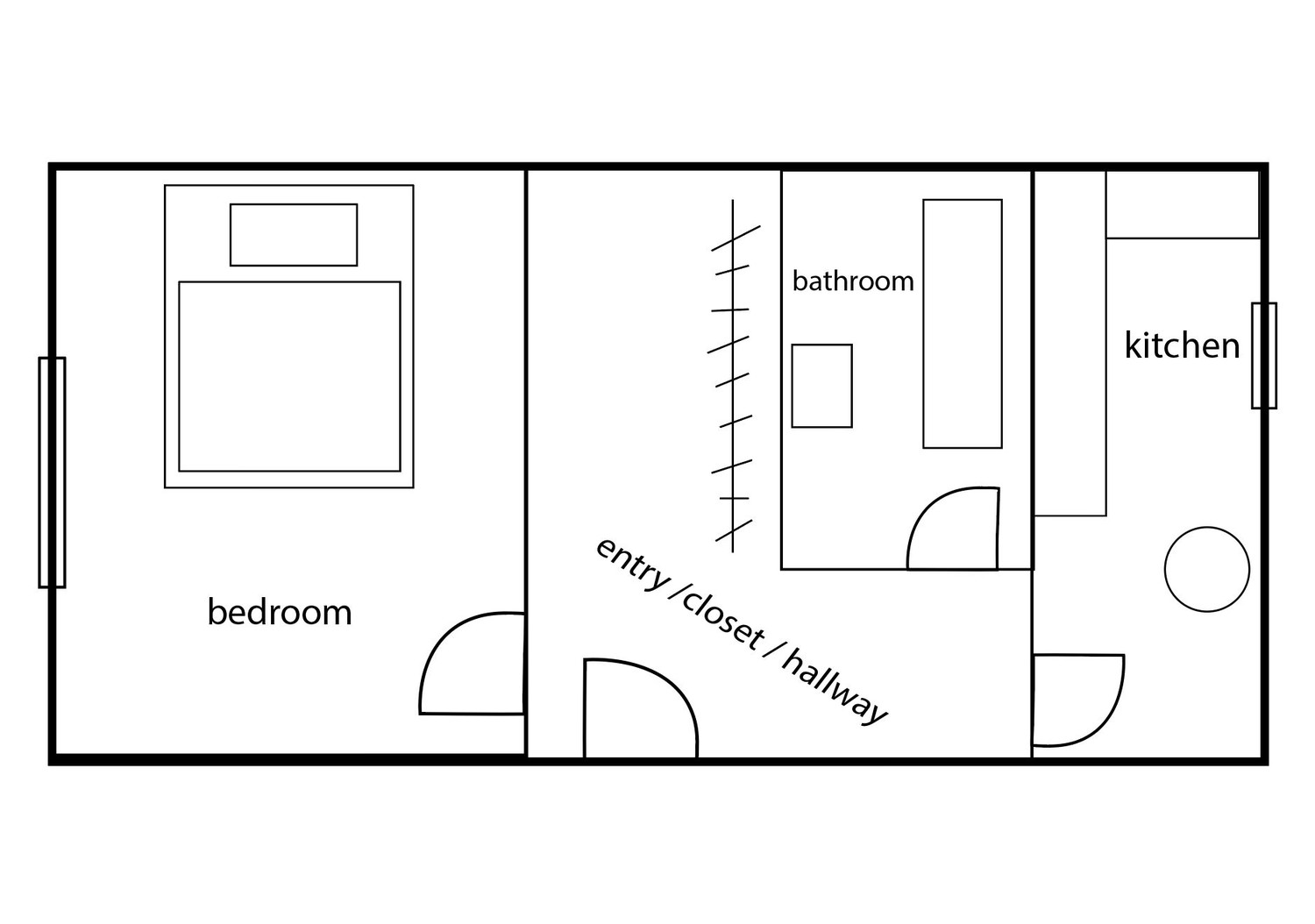 1 ½ rooms apartment, photo 2 of 4