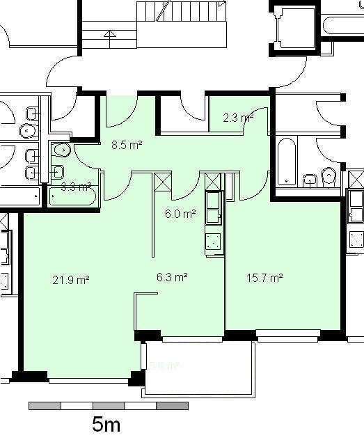 2 ½ rooms apartment, photo 8 of 8