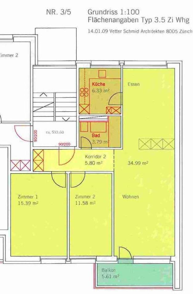 2 ½ room apartment
