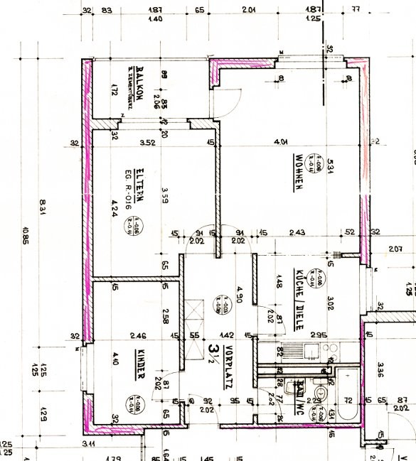3 ½ rooms apartment