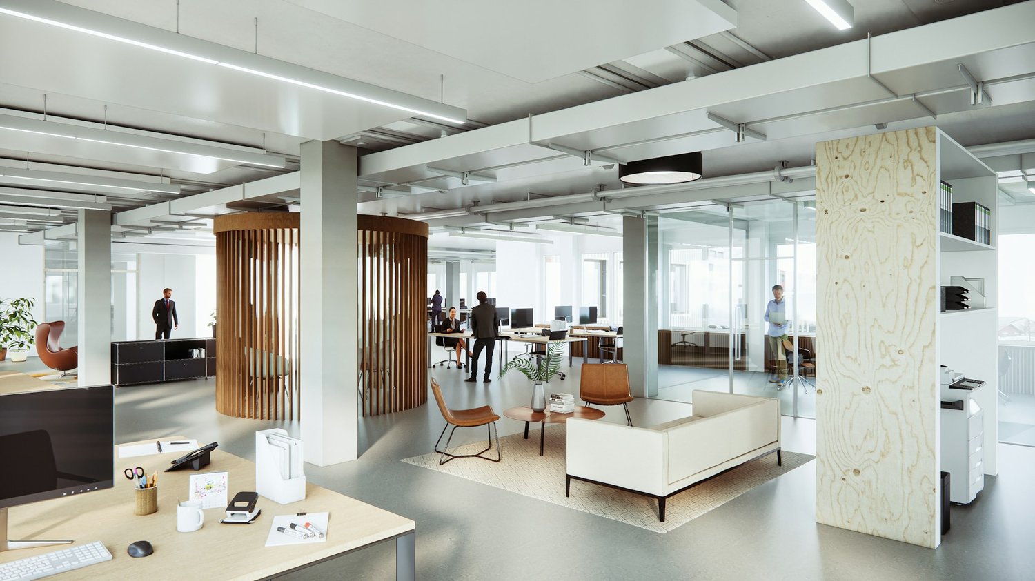 1100m² office, photo 6 of 10