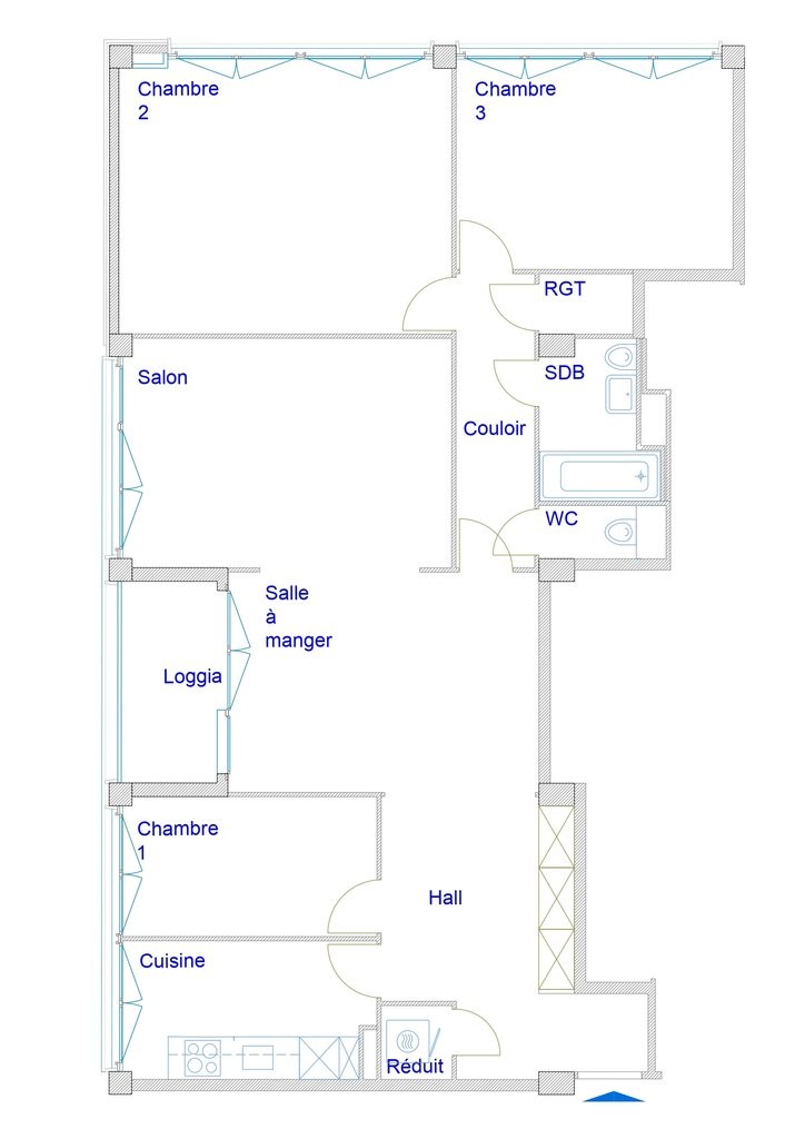 5 ½ rooms apartment (2)
