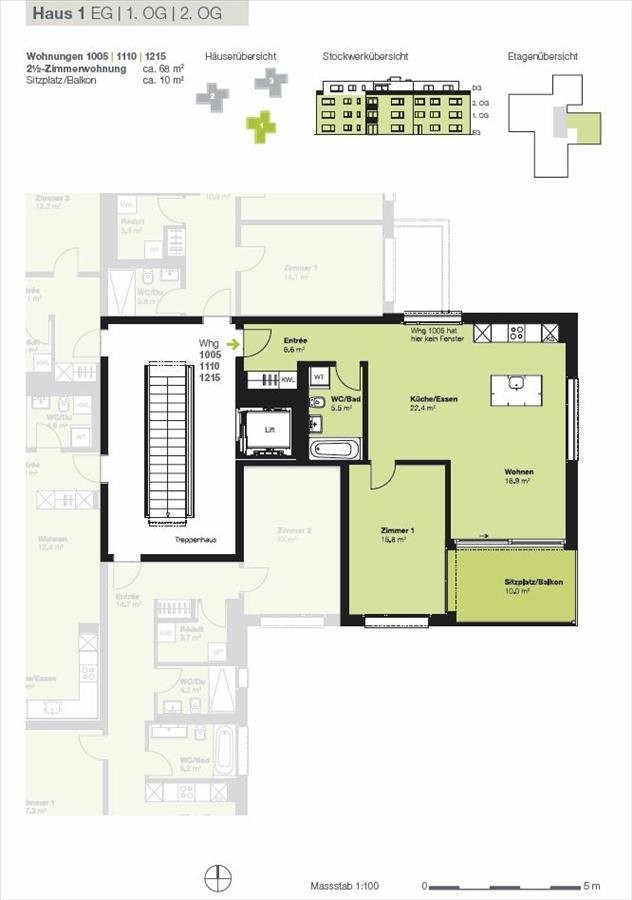 2 ½ rooms apartment, photo 6 of 6