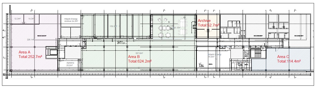 252m² office