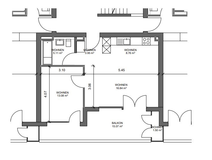 Appartamento di 2 ½ locali, foto 6 di 6