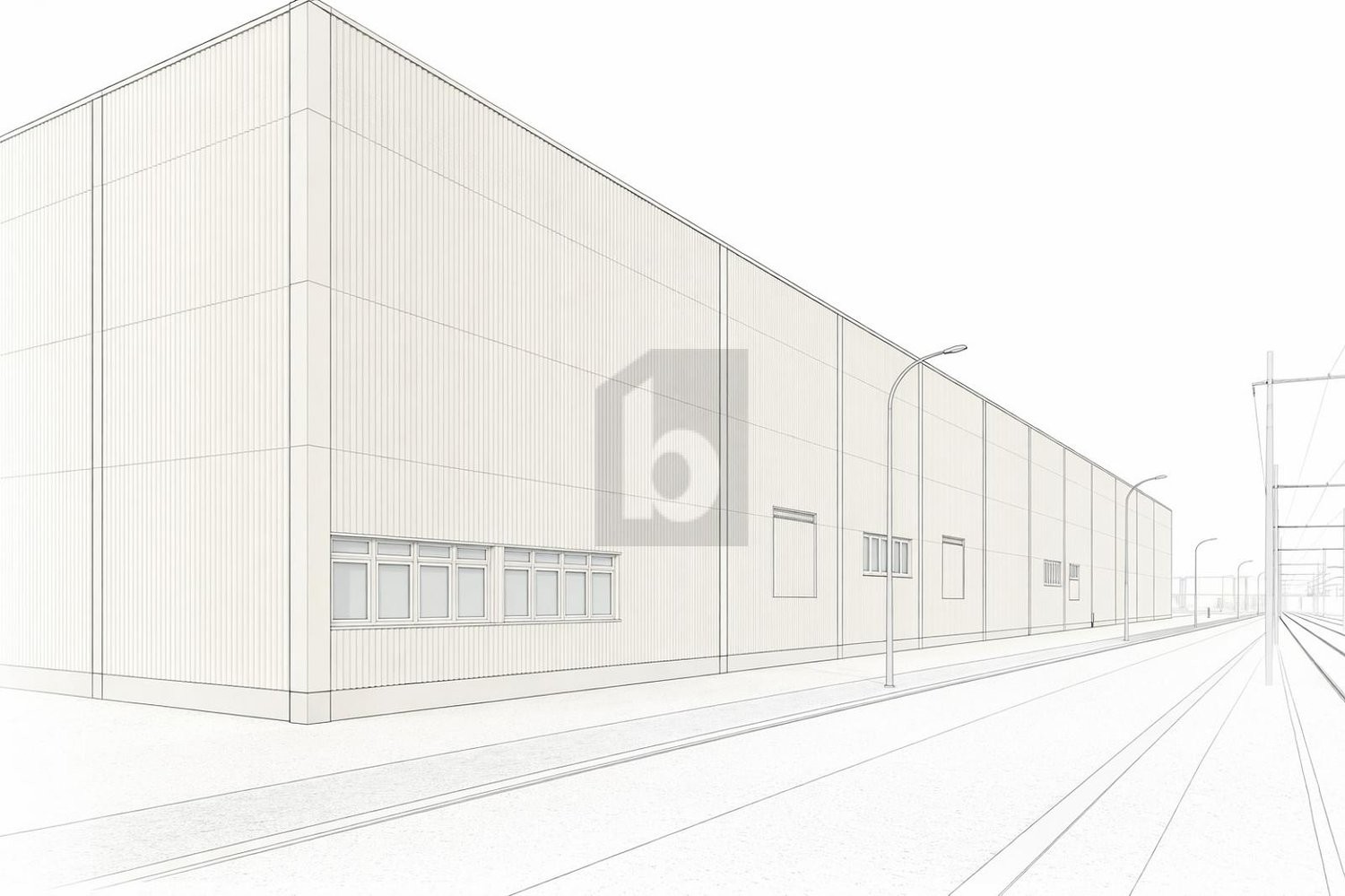 4630m² storage room