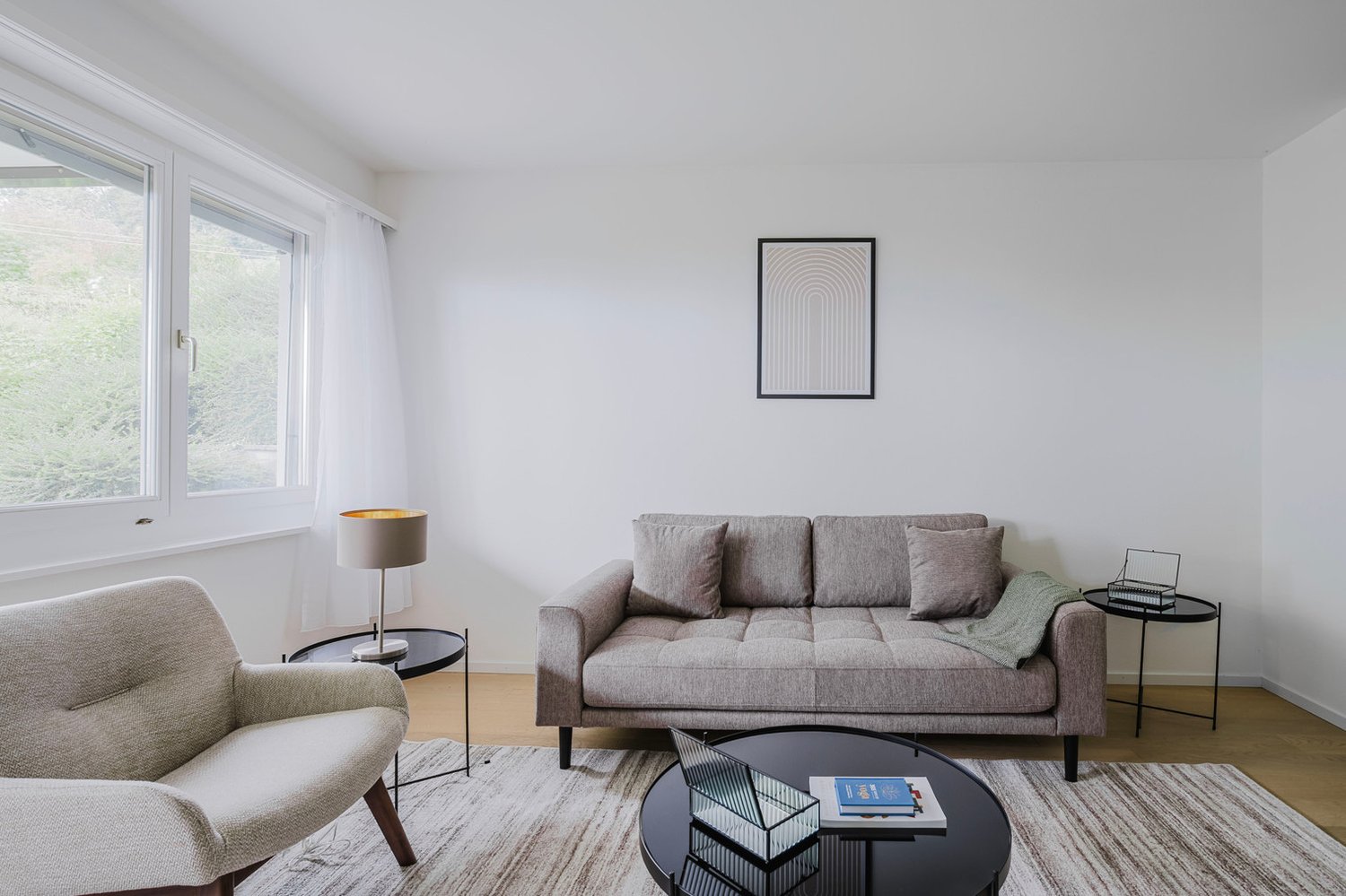 3 ½ rooms furnished flat