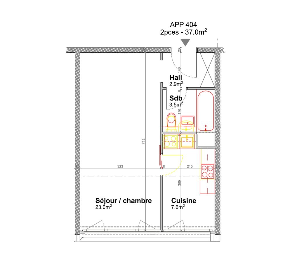 2 Zimmer Wohnung