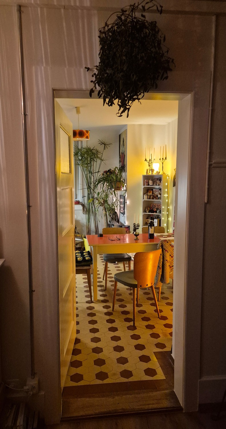 Chambre dans un appartement partagé