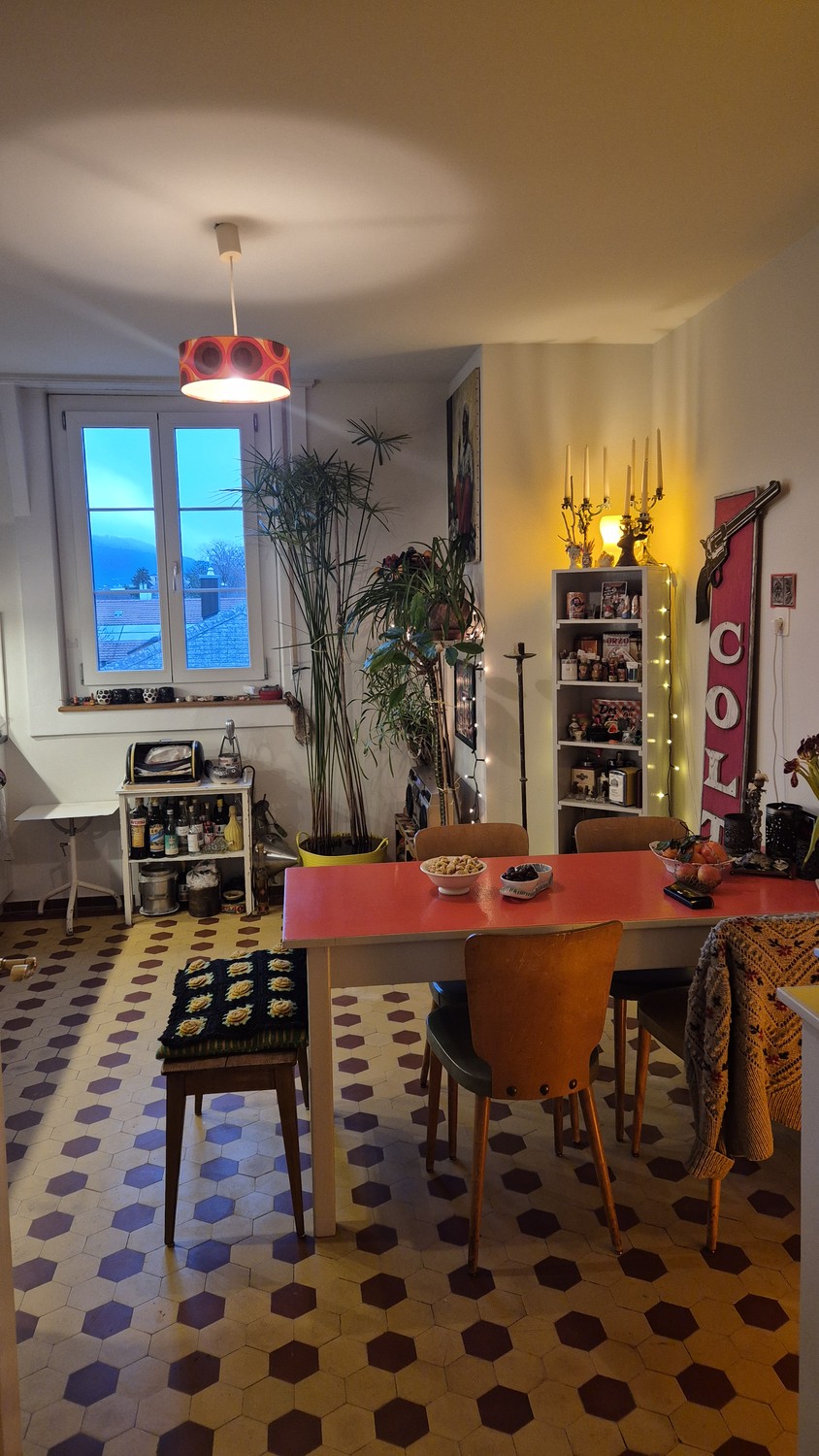Chambre dans un appartement partagé