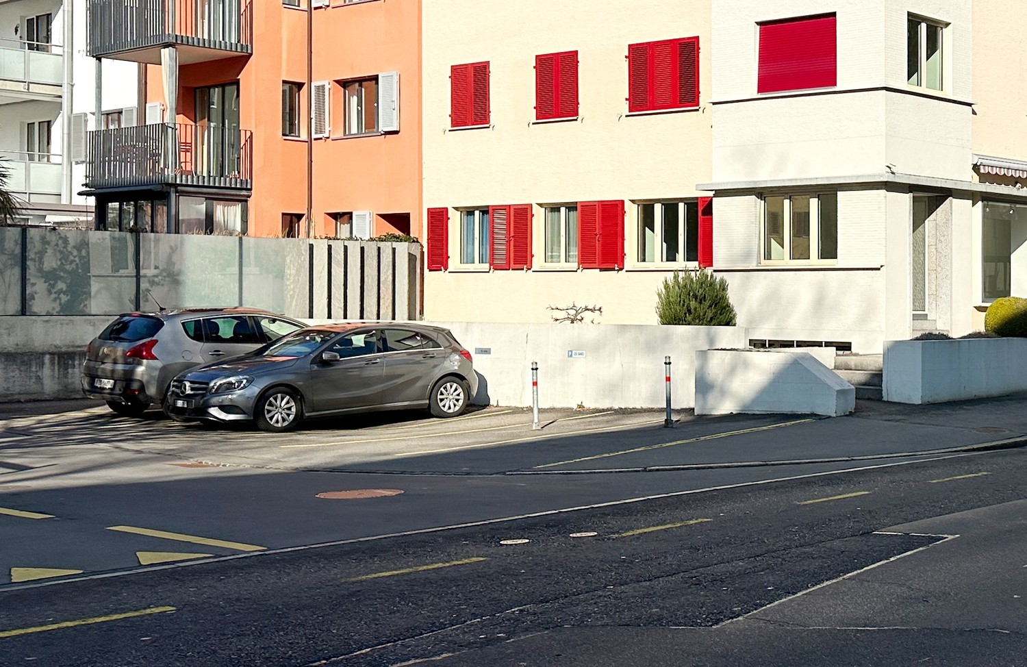 Open parking slot