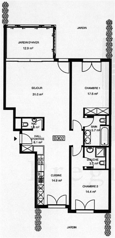 4 ½ rooms apartment