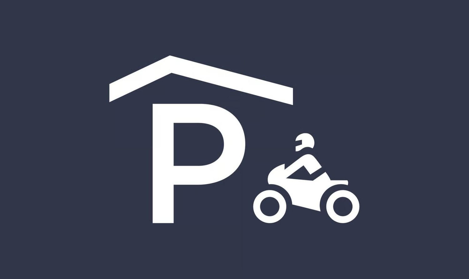 Posto auto esterno per moto