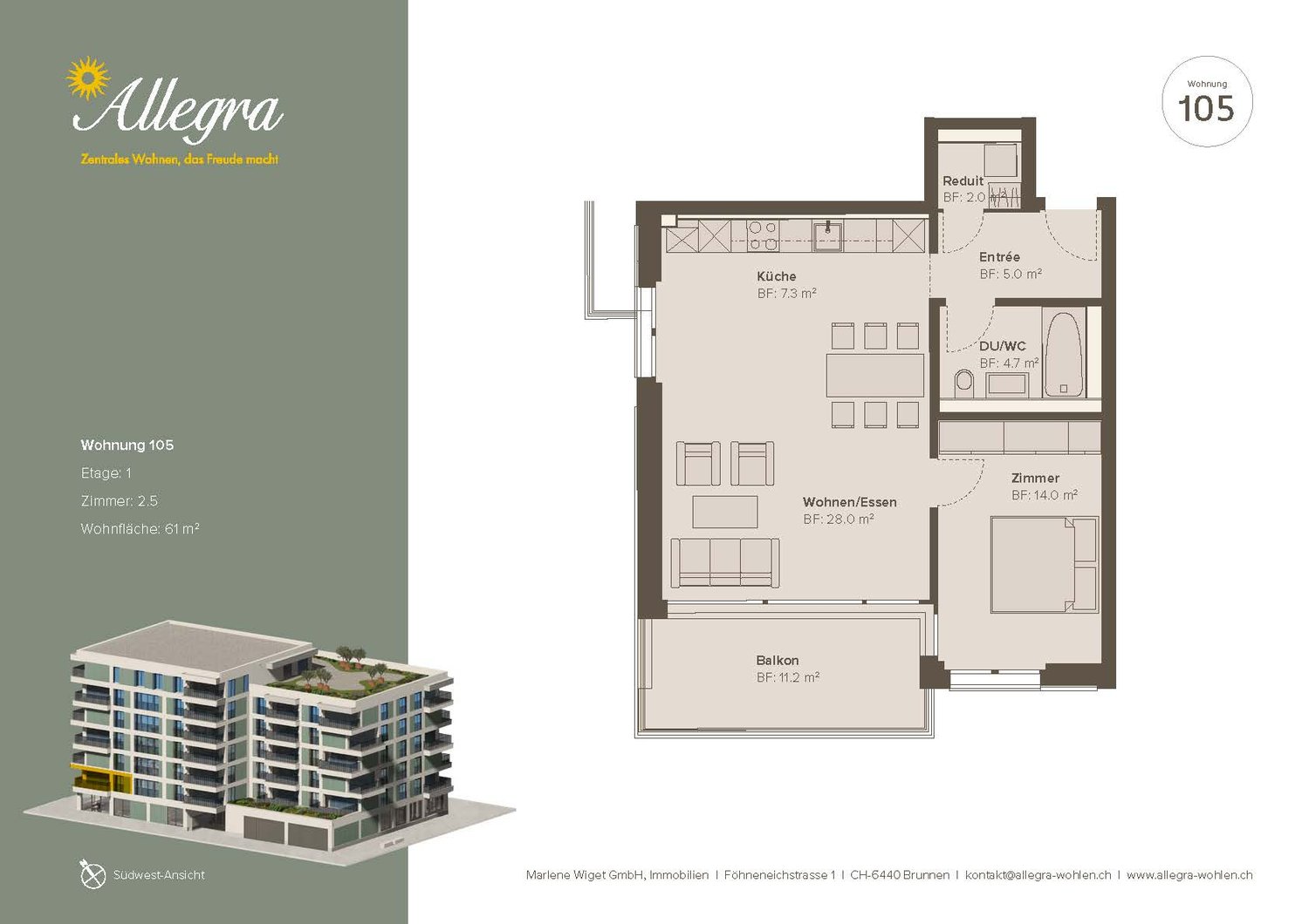 2 ½ rooms apartment, photo 8 of 8
