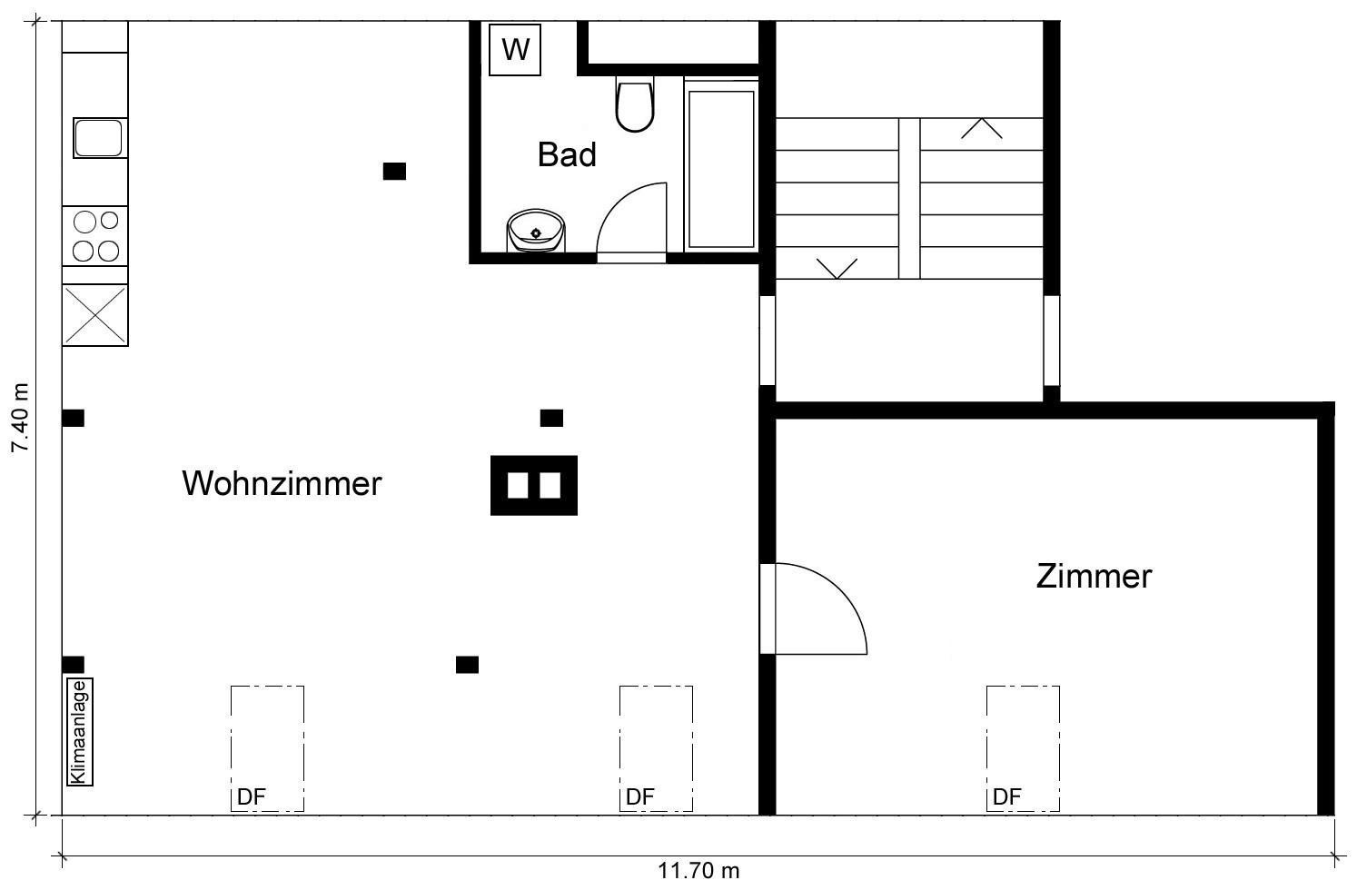 2 ½ rooms apartment, photo 6 of 7