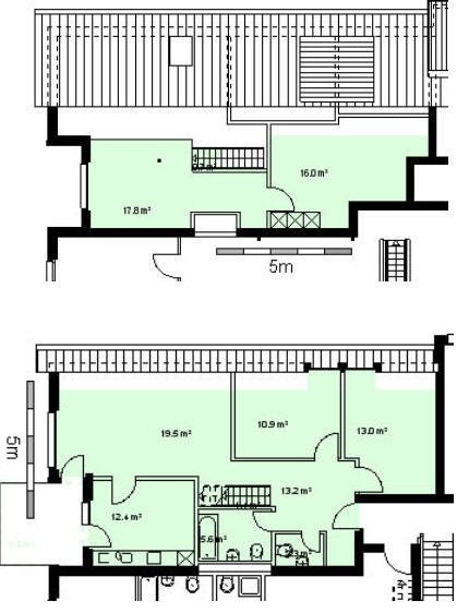 2 ½ rooms apartment