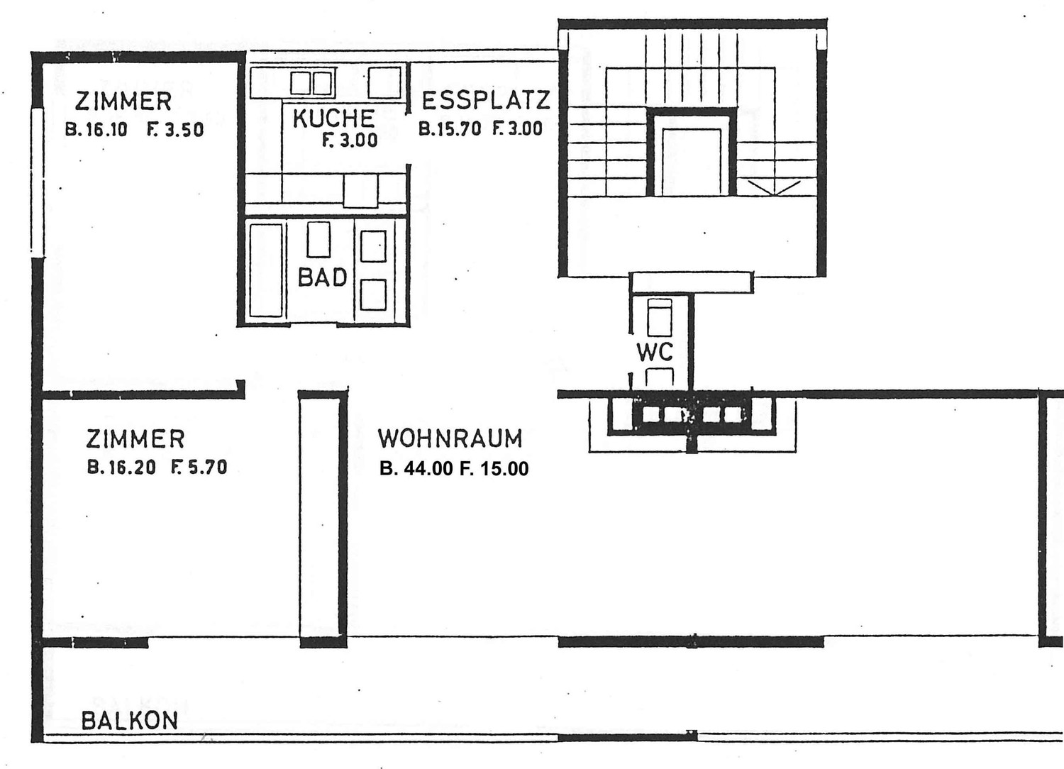 Appartamento di 2 ½ locali