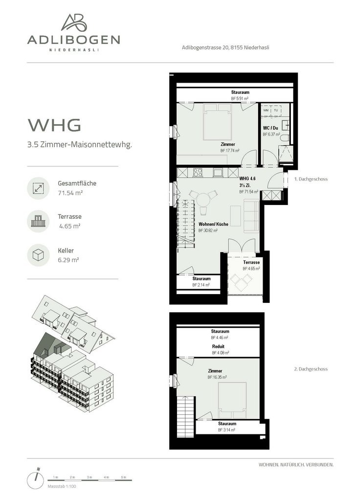 3 ½ rooms apartment