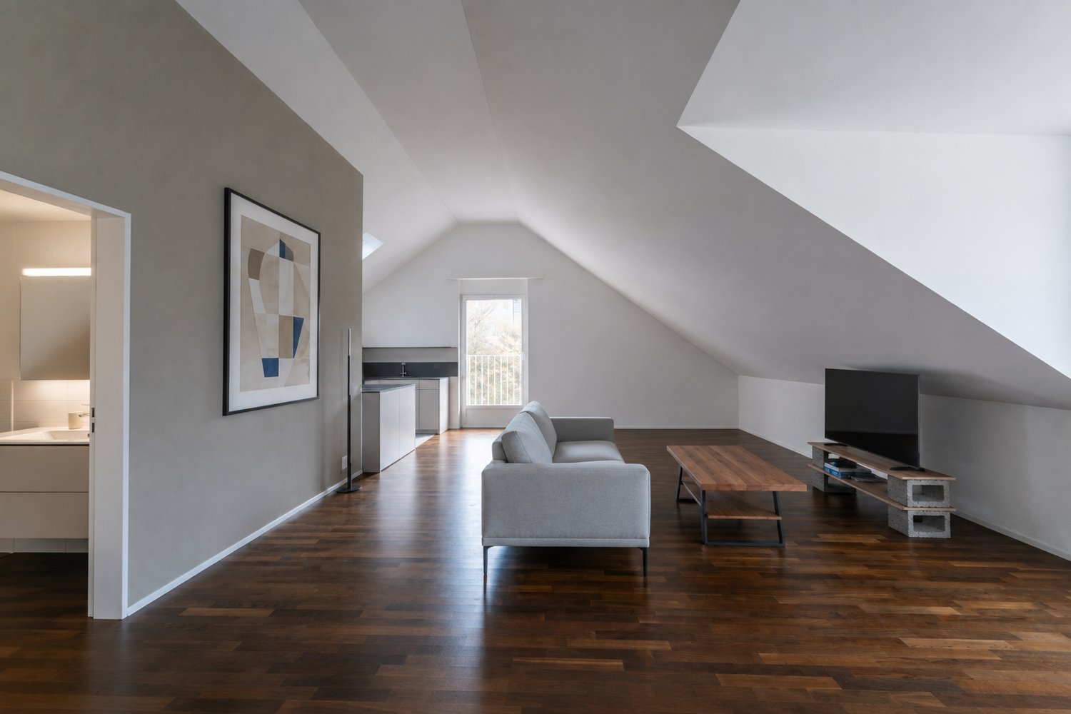 2 ½ rooms roof flat