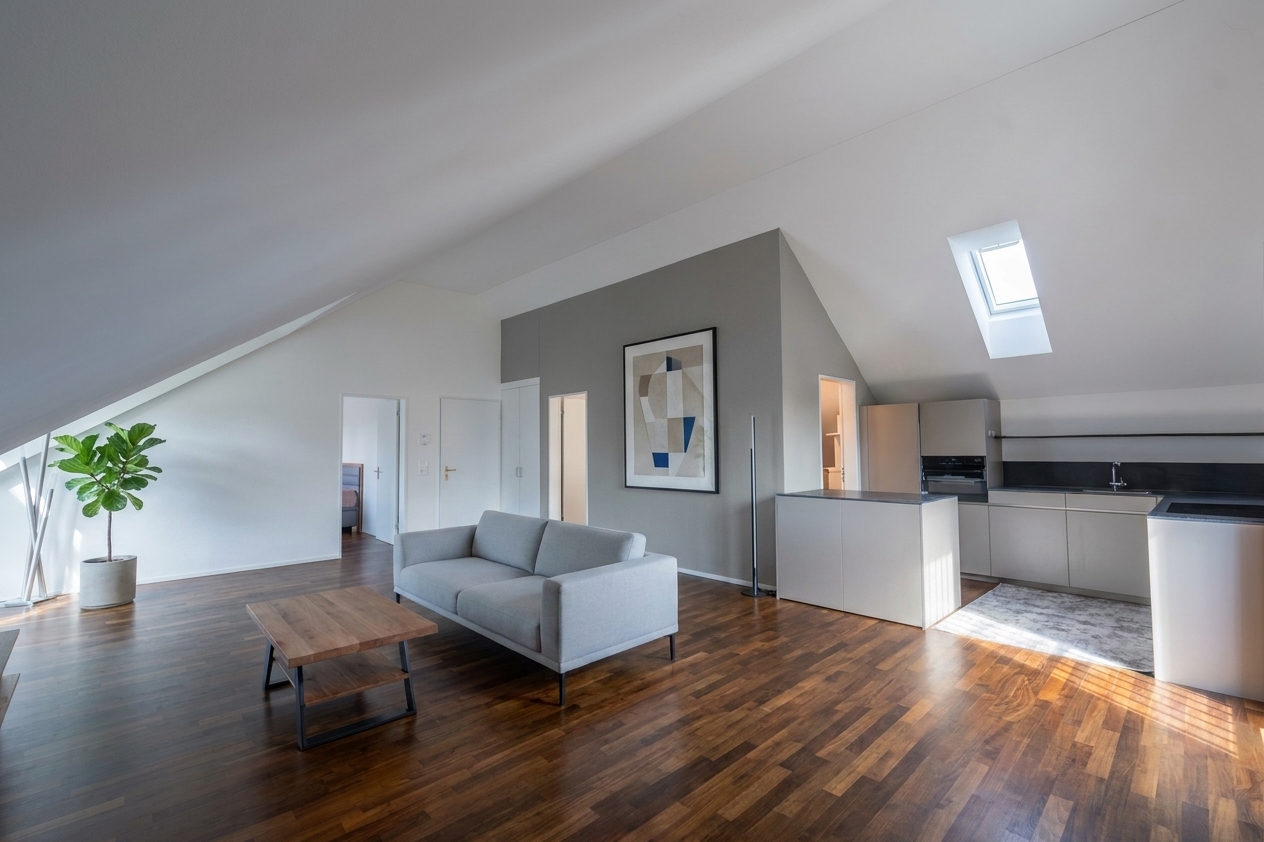 2 ½ rooms roof flat