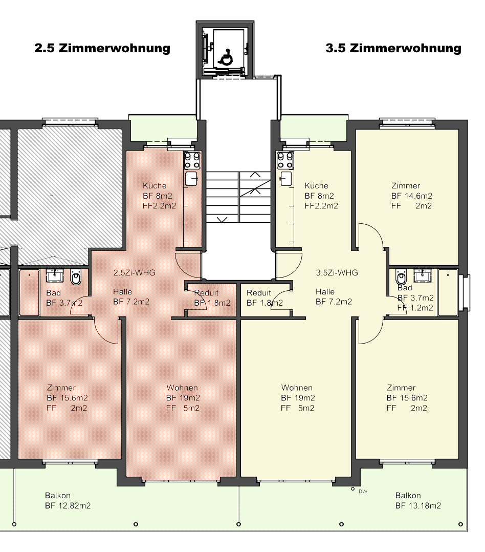 3 ½ room apartment