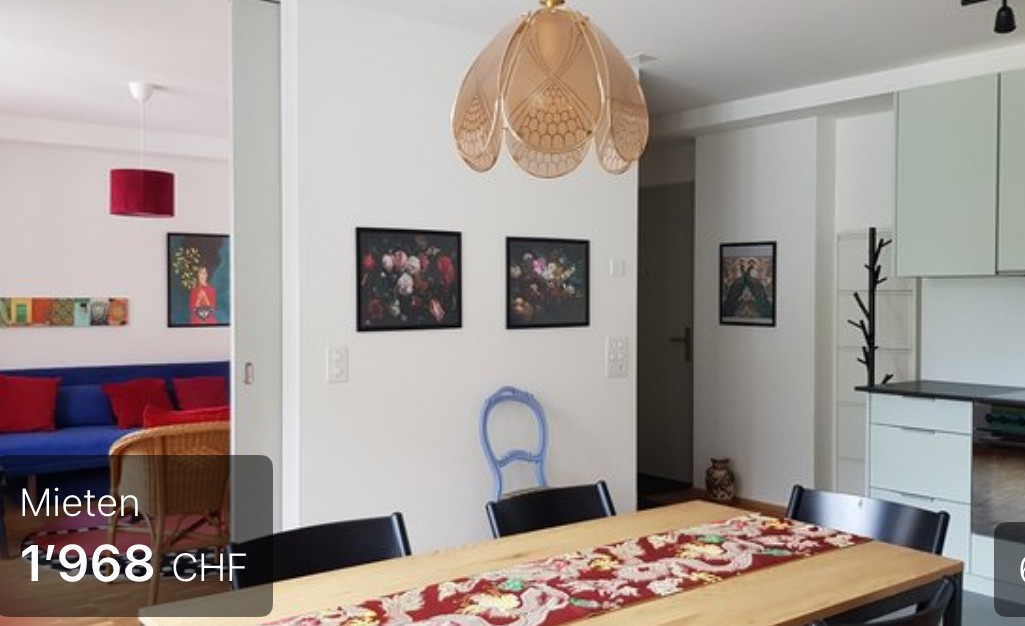 Appartement de 3 ½ pièces