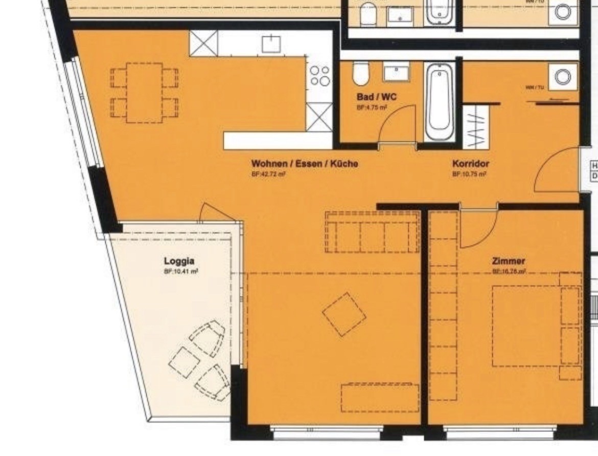 2 ½ rooms apartment, photo 2 of 4