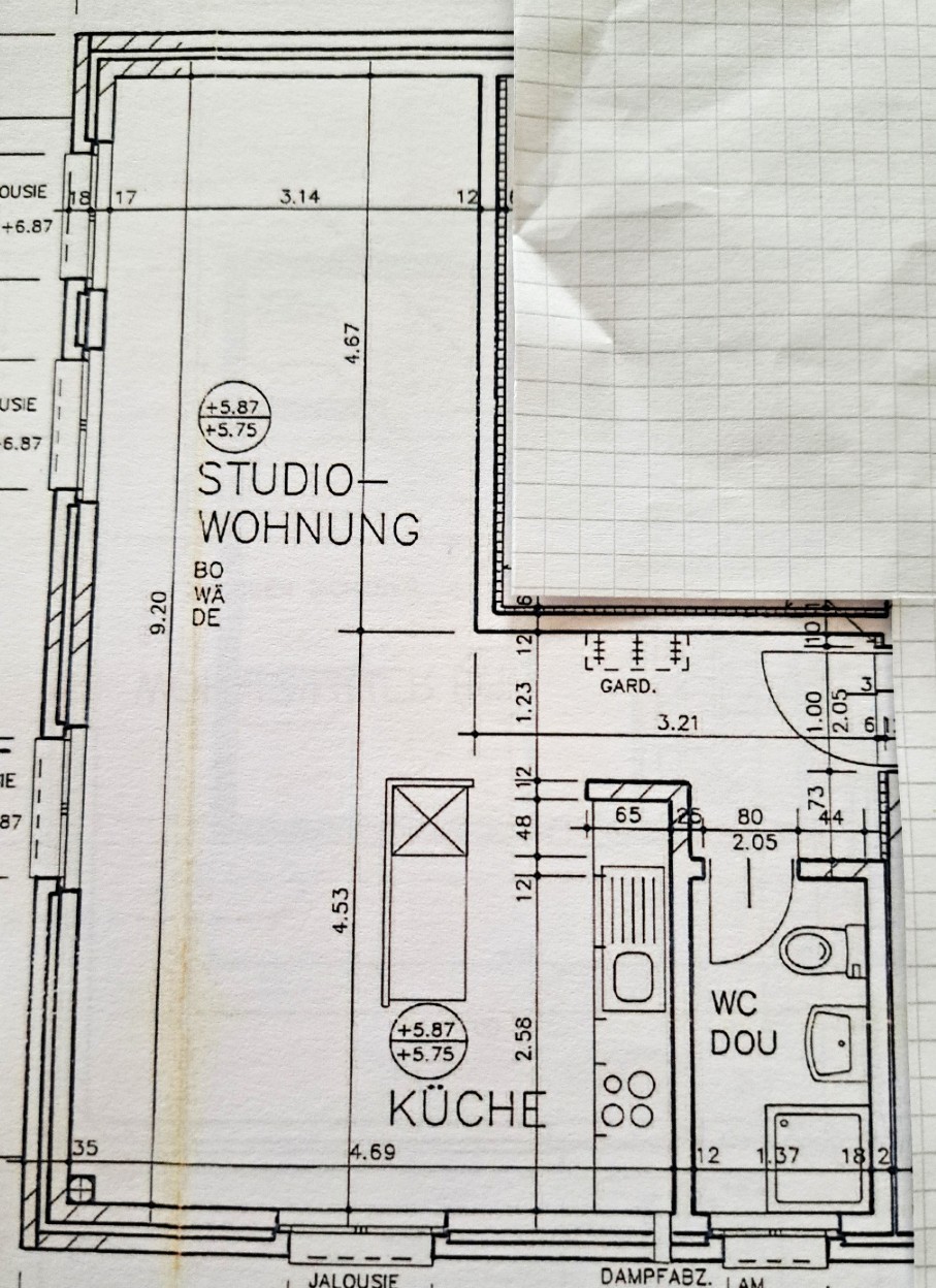 Appartement 1 ¾2 pièces