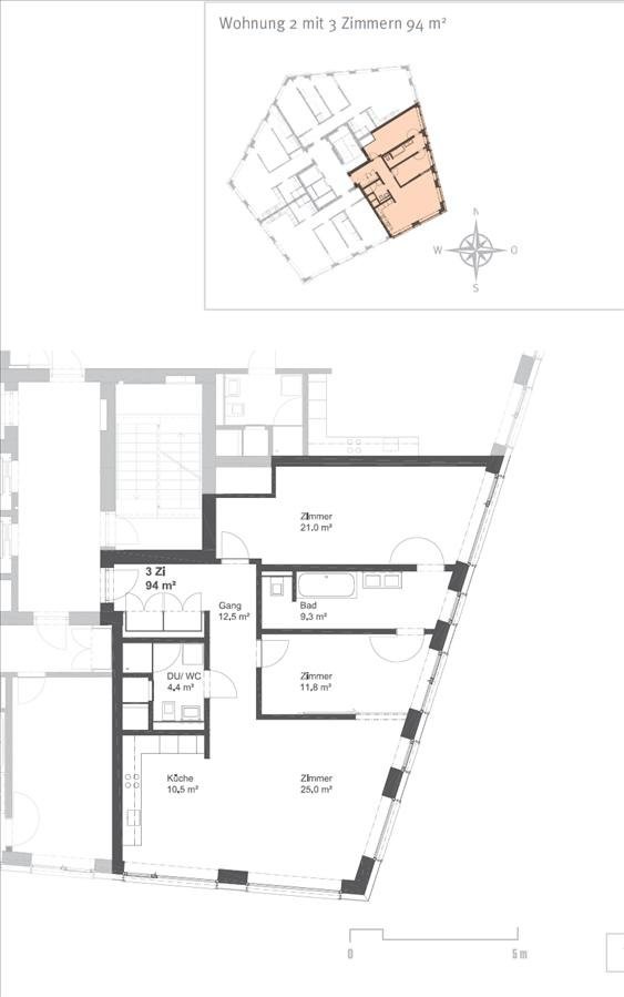 3 rooms apartment, photo 7 of 7