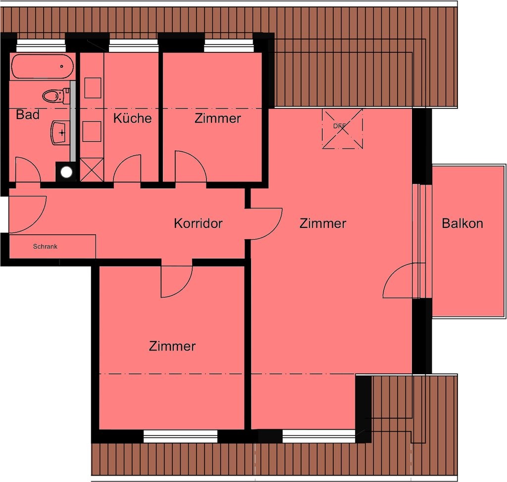 2 ½ room apartment