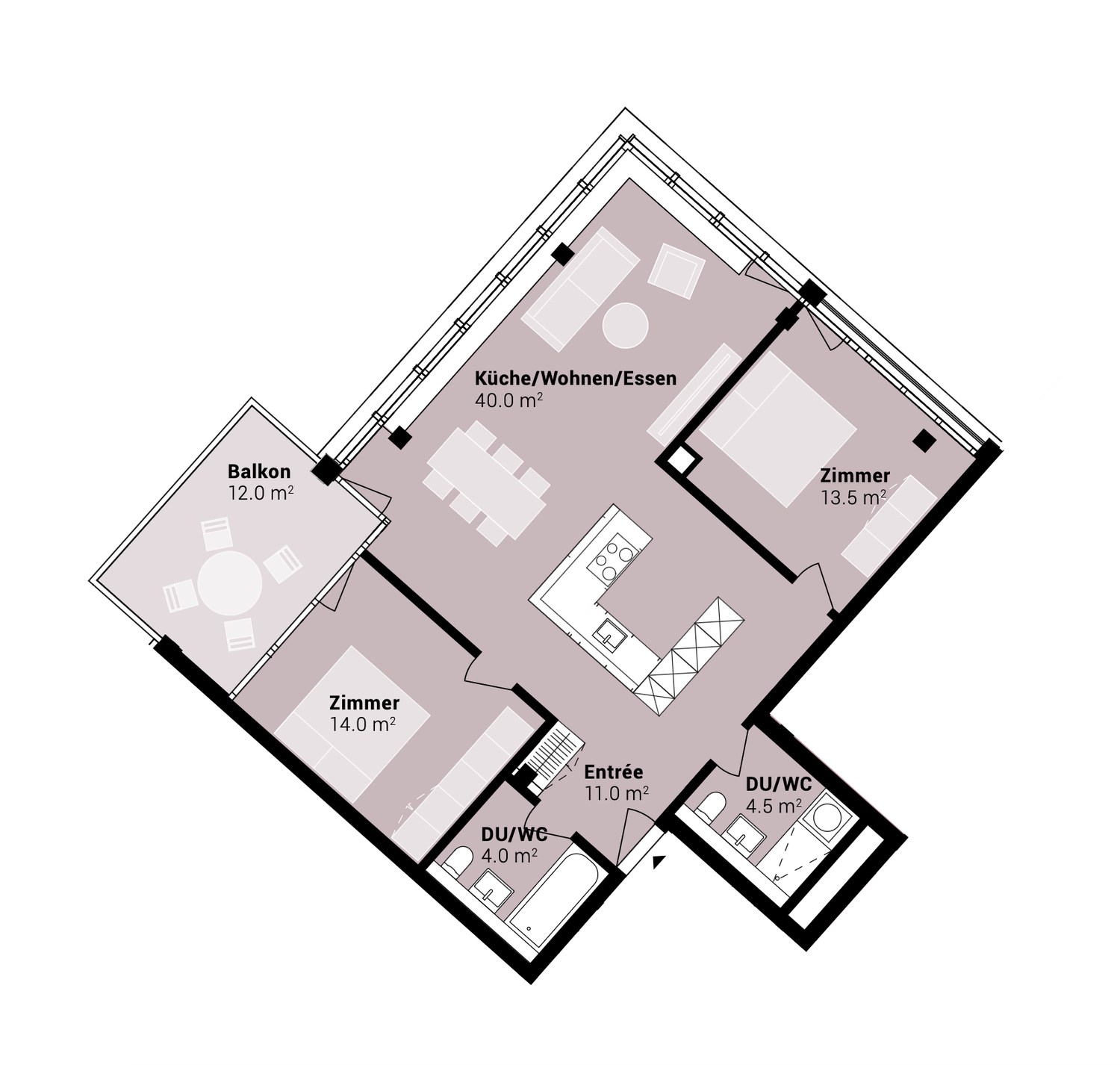 3 ½ rooms apartment, photo 3 of 6