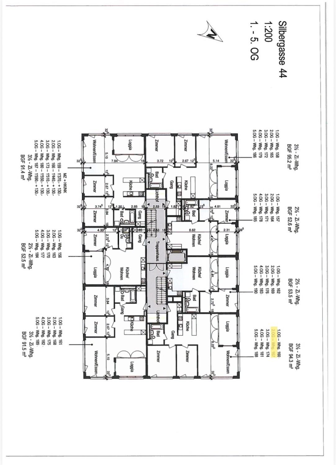 2 ½ rooms apartment