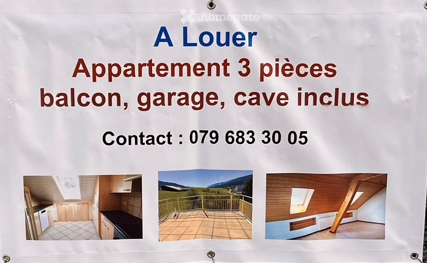 3 rooms apartment
