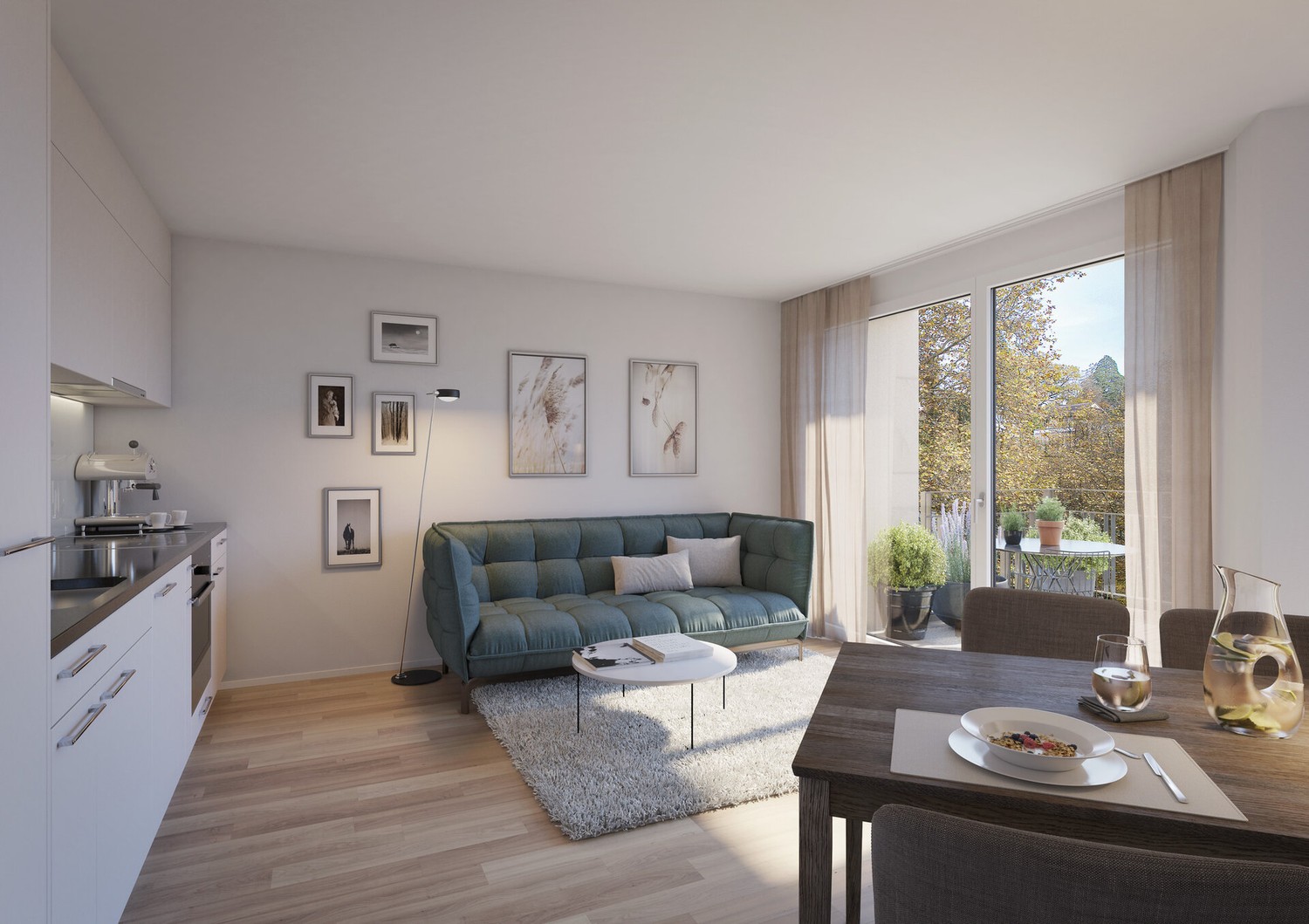 2 rooms apartment