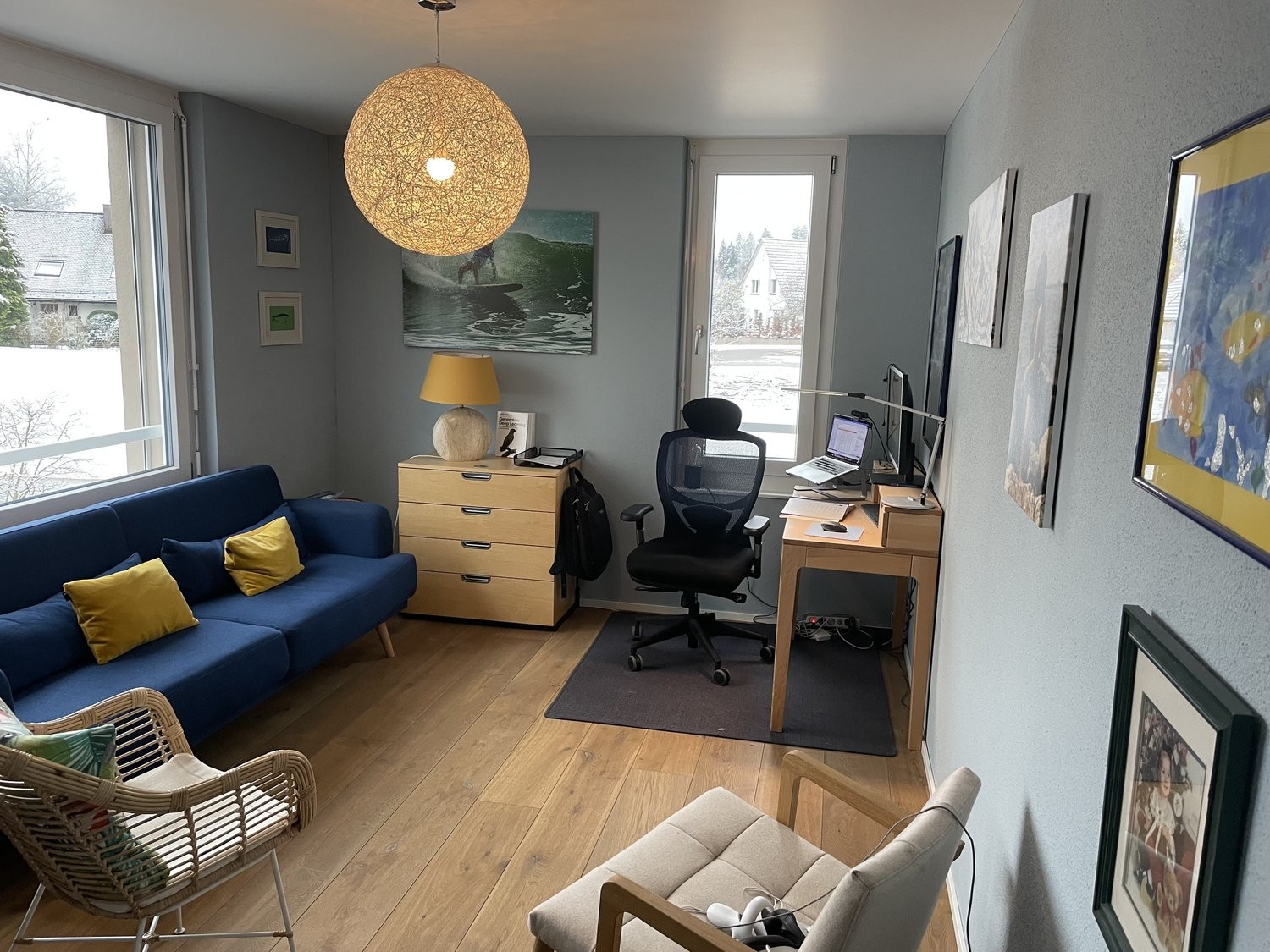 4 ½ rooms furnished flat