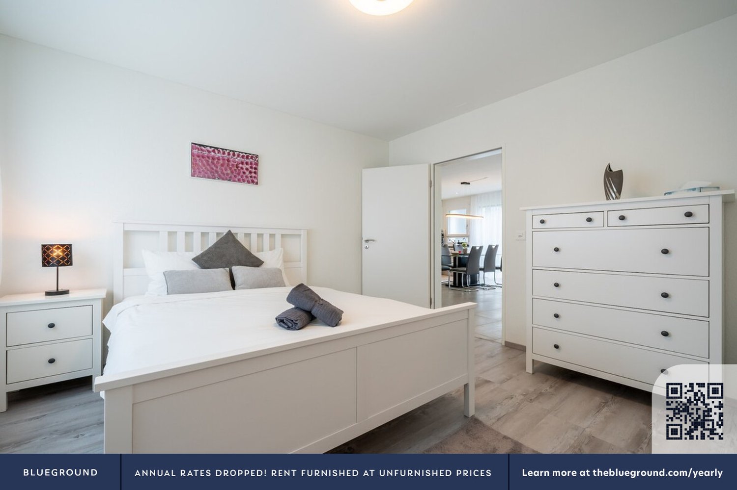 4 rooms furnished flat