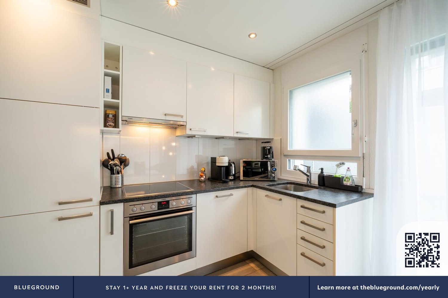 4 rooms furnished flat