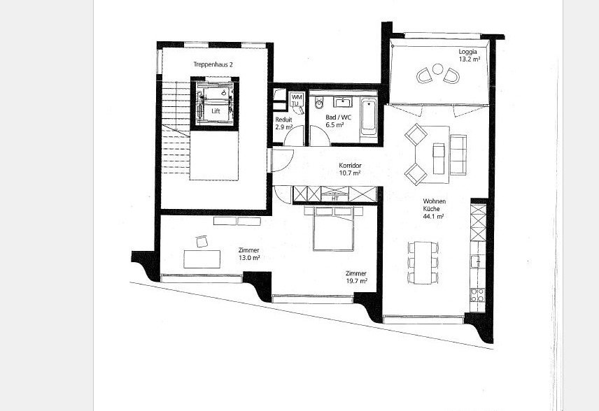 2 rooms apartment, photo 6 of 6