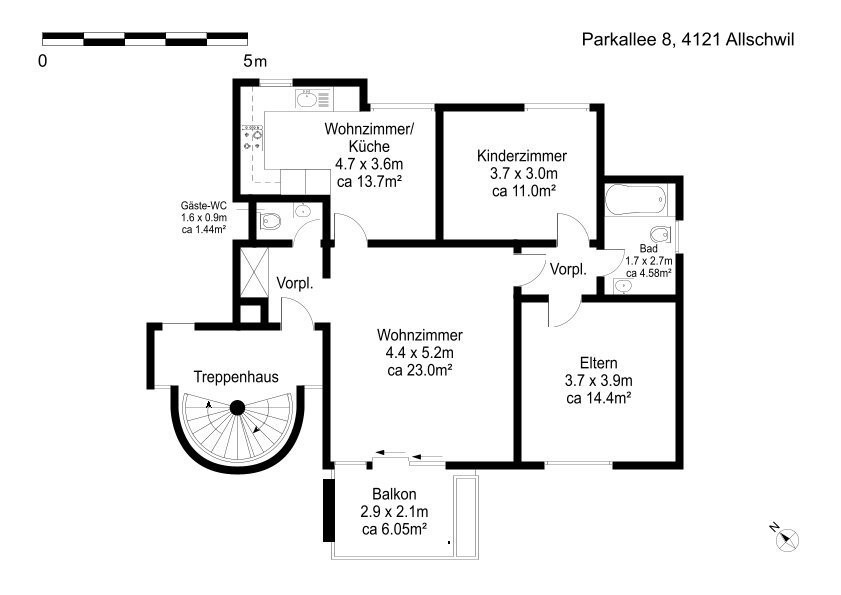 3 ½ rooms apartment, photo 10 of 10